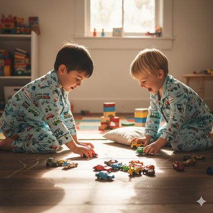 Fun Transport Vehicles Night Suit