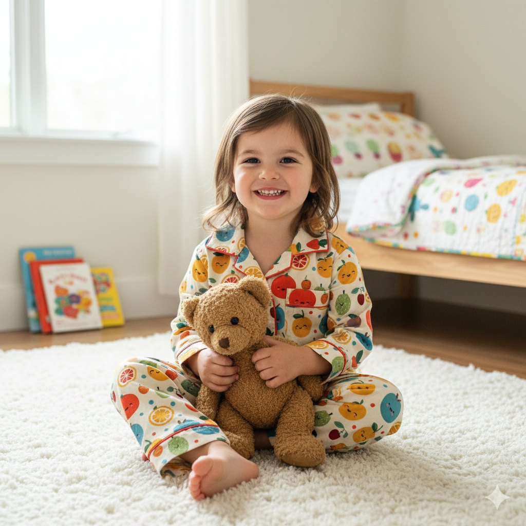 Fun Fruits Night Suit