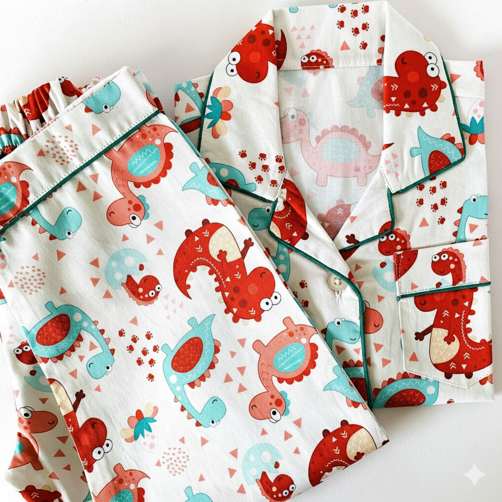 Playful Dinos Night Suit