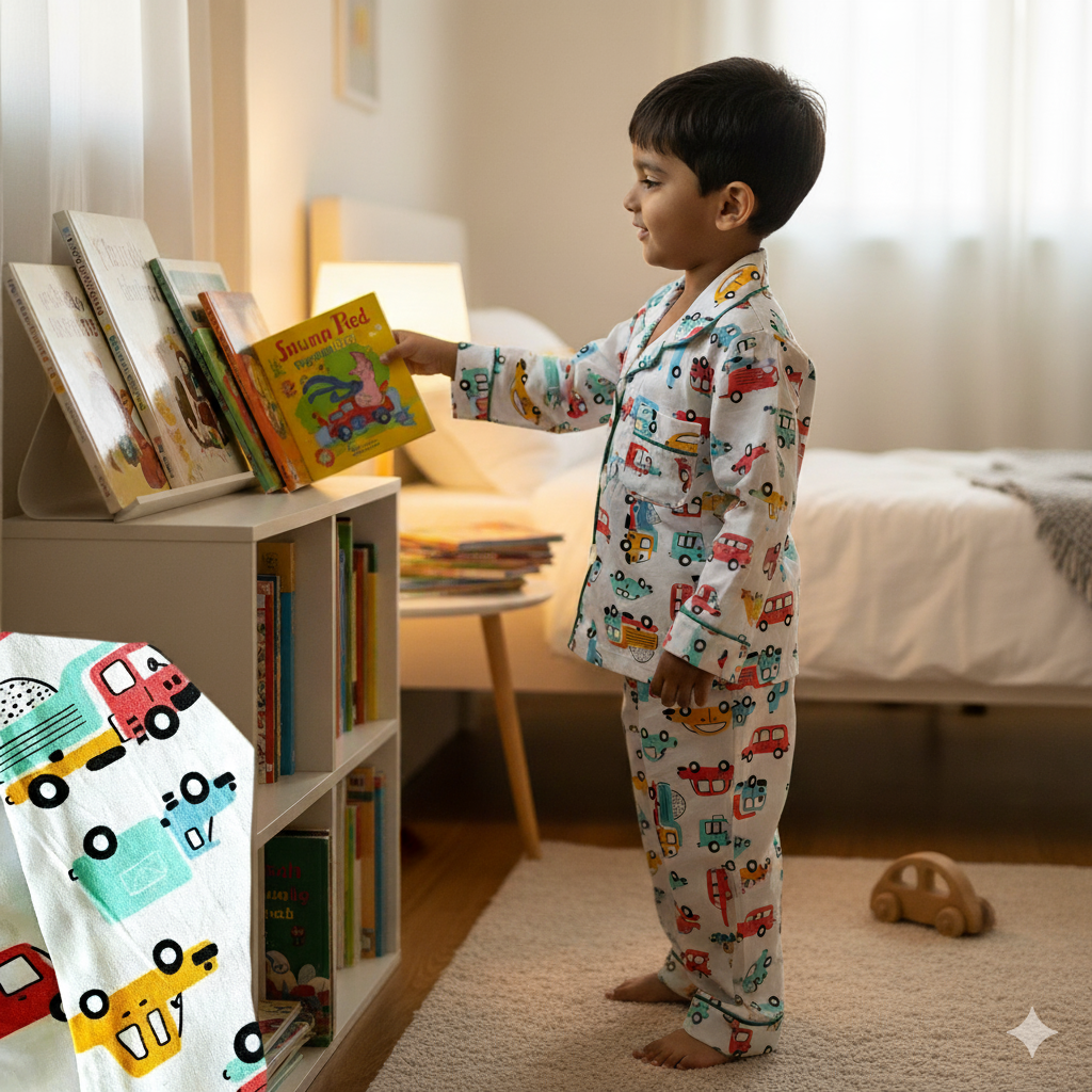 Doodle Toy Cars Night Suit