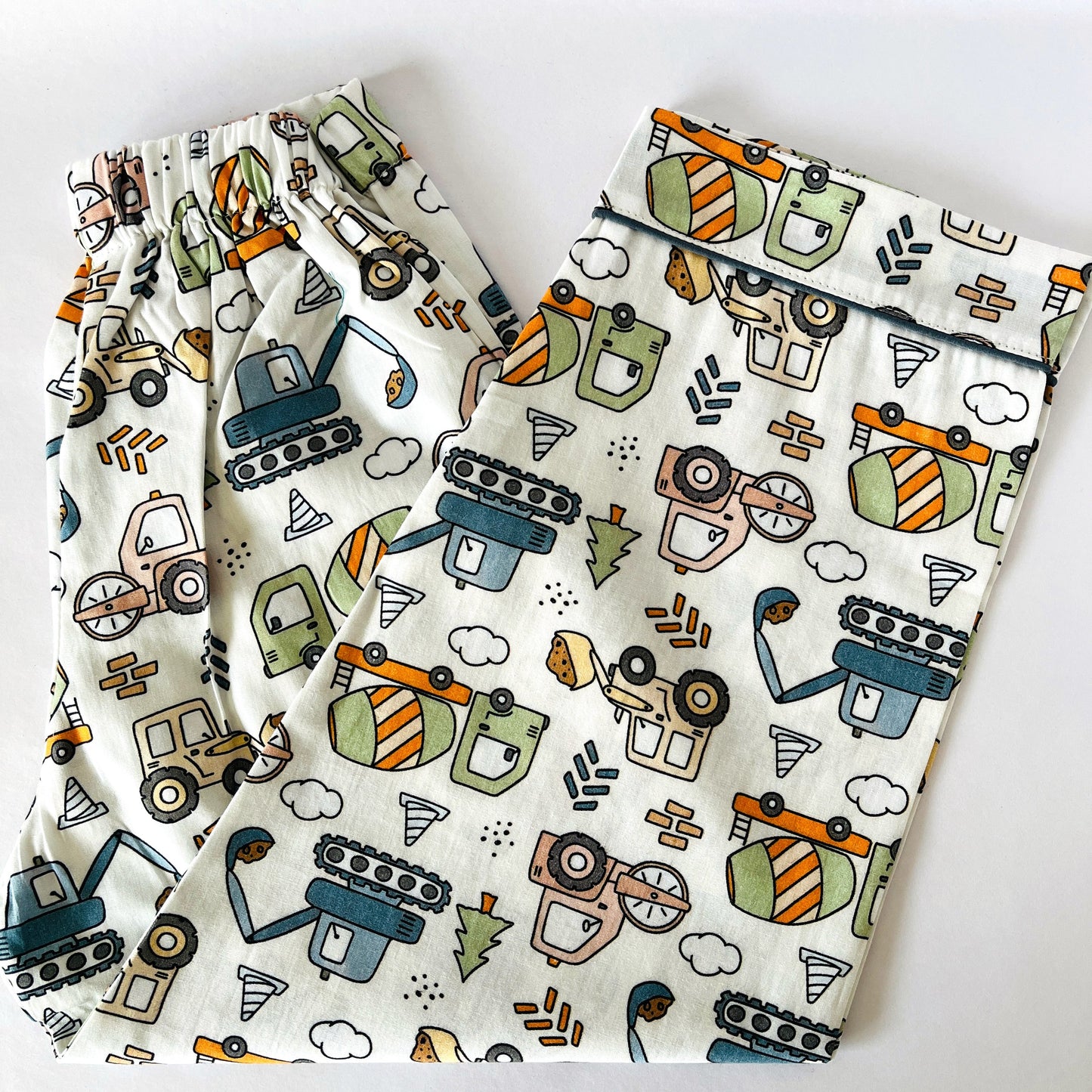 Quirky Construction Night Suit