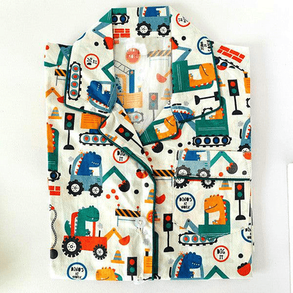 Dinos at Work Night Suit - Little Slumber ClubLittle Slumber Club