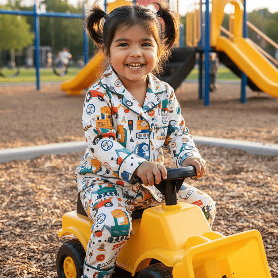 Dinos at Work Night Suit - Little Slumber ClubLittle Slumber Club