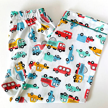 Doodle Toy Cars Night Suit - Little Slumber ClubLittle Slumber Club