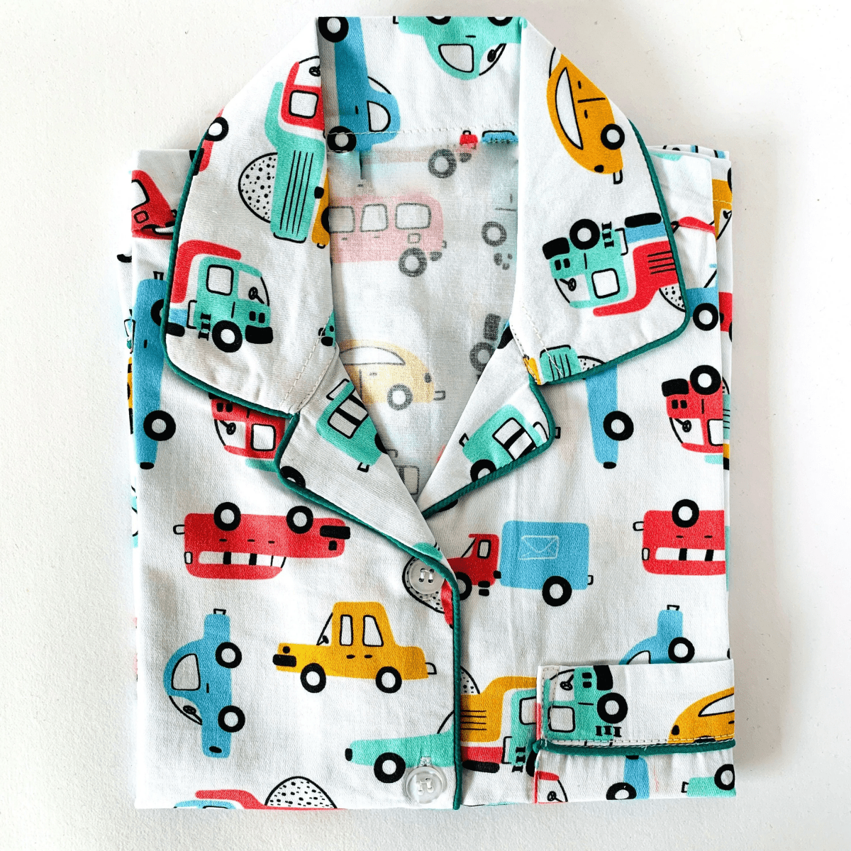 Doodle Toy Cars Night Suit - Little Slumber ClubLittle Slumber Club