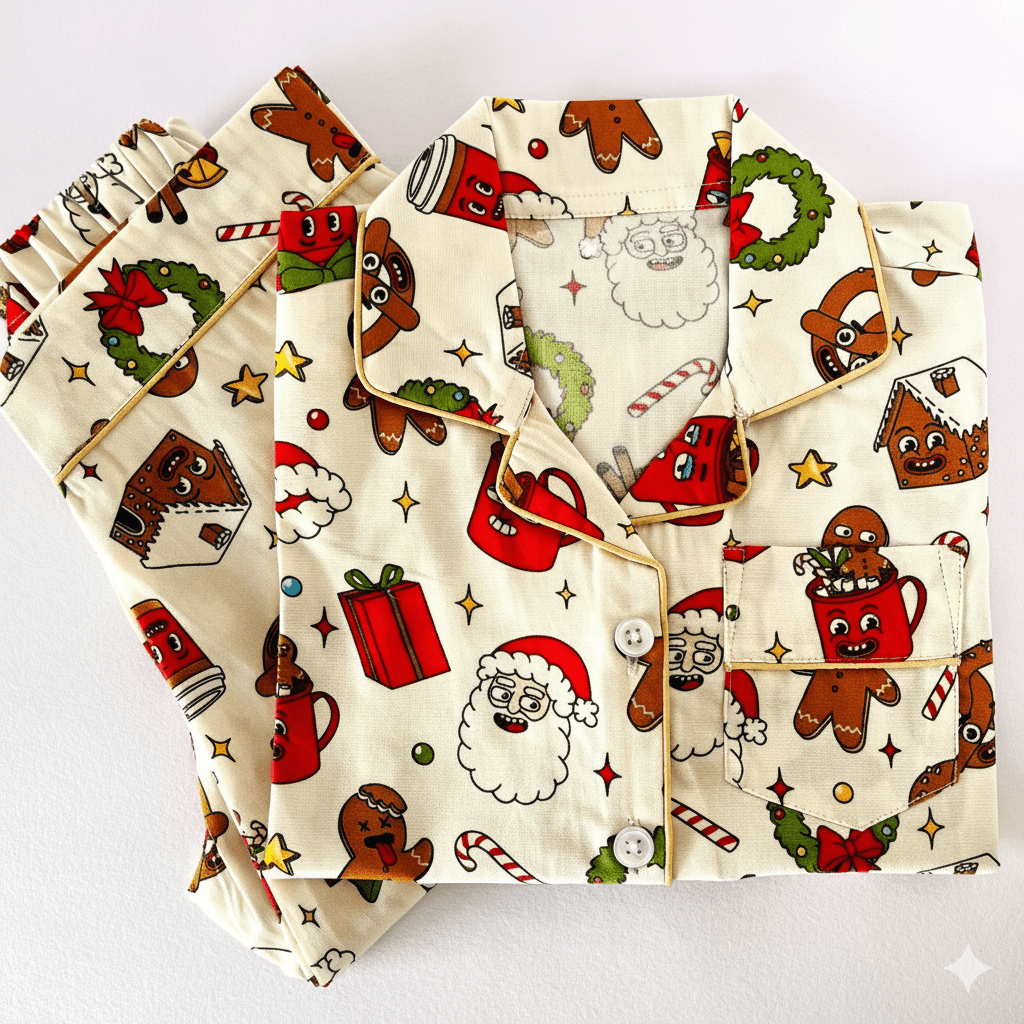 Ho Ho Santa Night Suit - Little Slumber ClubLittle Slumber Club