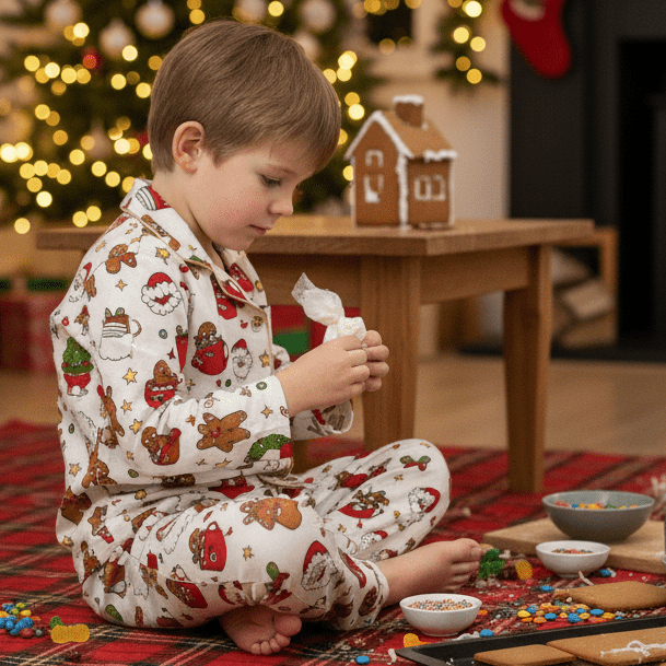 Ho Ho Santa Night Suit - Little Slumber ClubLittle Slumber Club