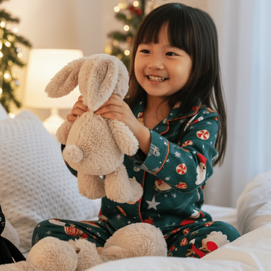 Jolly Santa Night Suit - Little Slumber ClubLittle Slumber Club