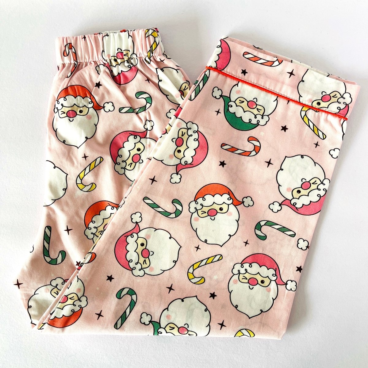 Pink Santa Night Suit - Little Slumber ClubLittle Slumber Club