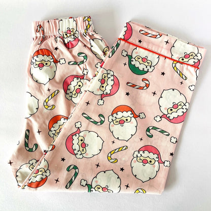 Pink Santa Night Suit - Little Slumber ClubLittle Slumber Club