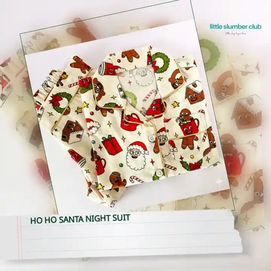 Ho Ho Santa Night Suit by@Outfy