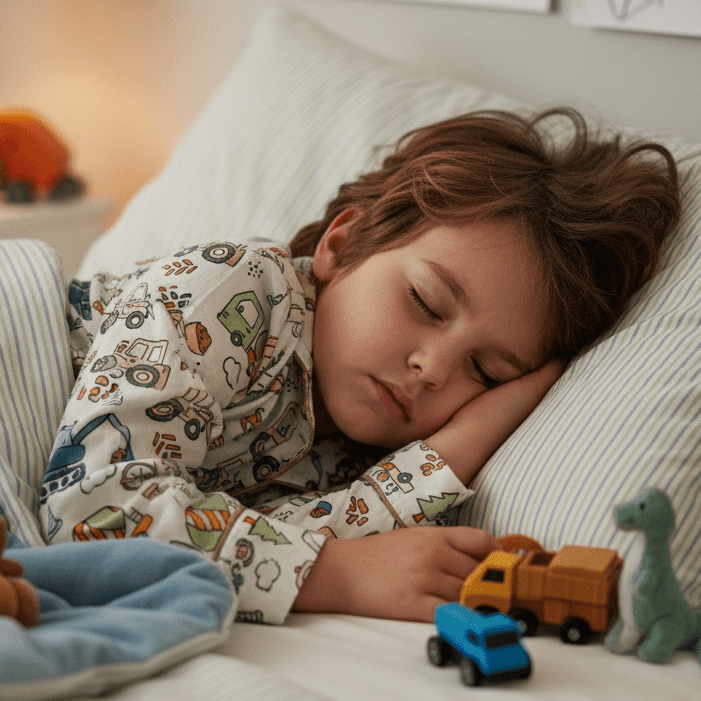 Quirky Construction Night Suit - Little Slumber ClubLittle Slumber Club