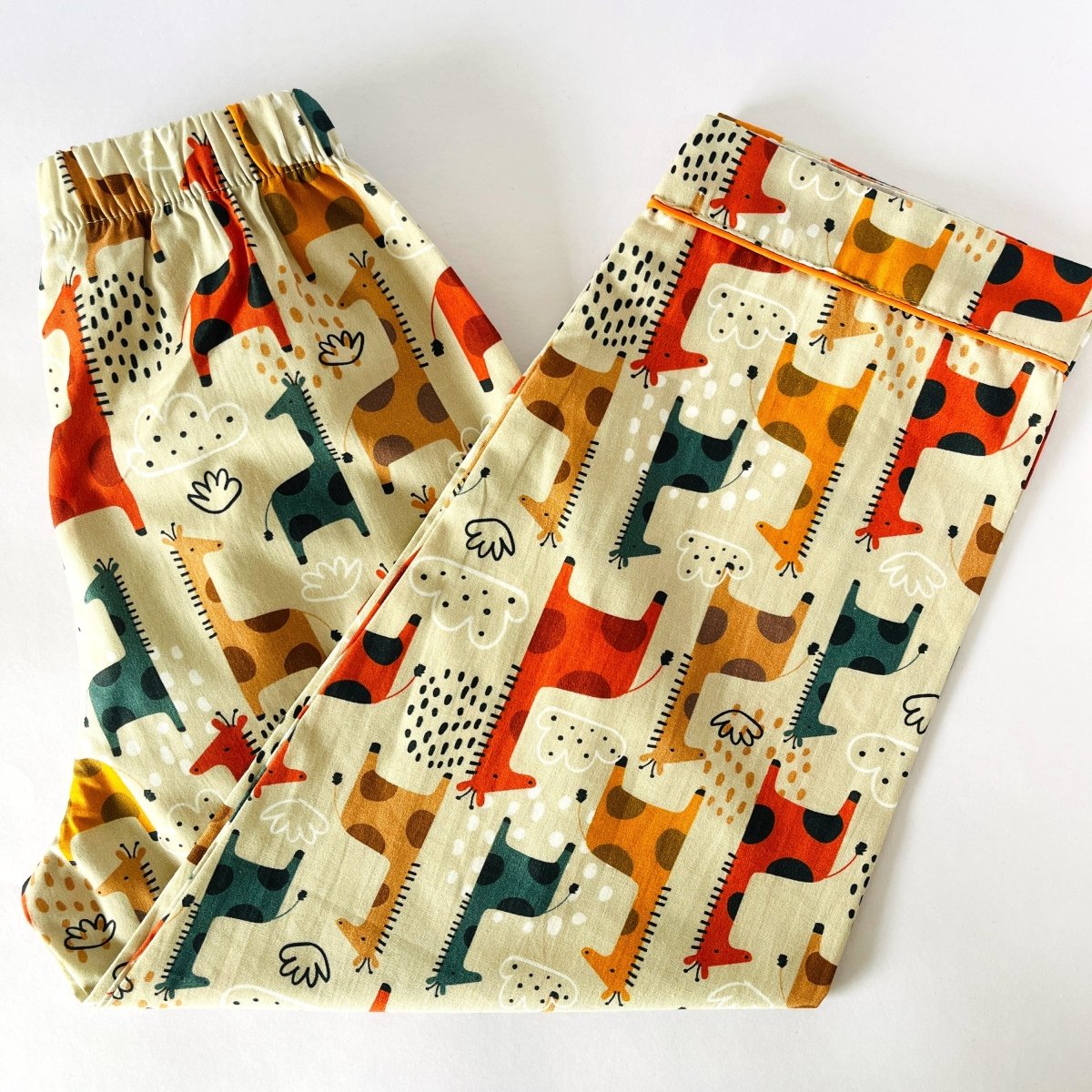 Quirky Giraffes Night Suit - Little Slumber ClubLittle Slumber Club