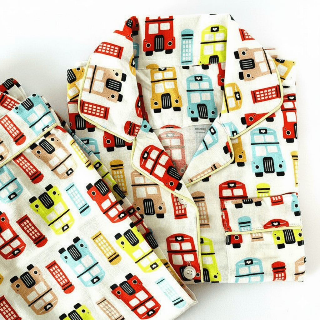 Retro London Night Suit - Little Slumber ClubLittle Slumber Club