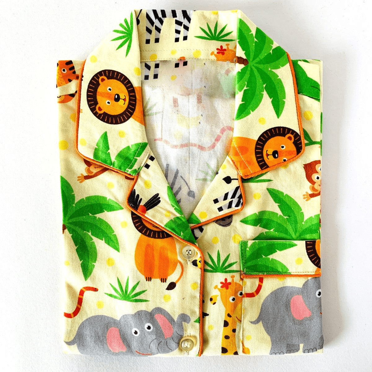 Safari Animals Night Suit - Little Slumber ClubLittle Slumber Club