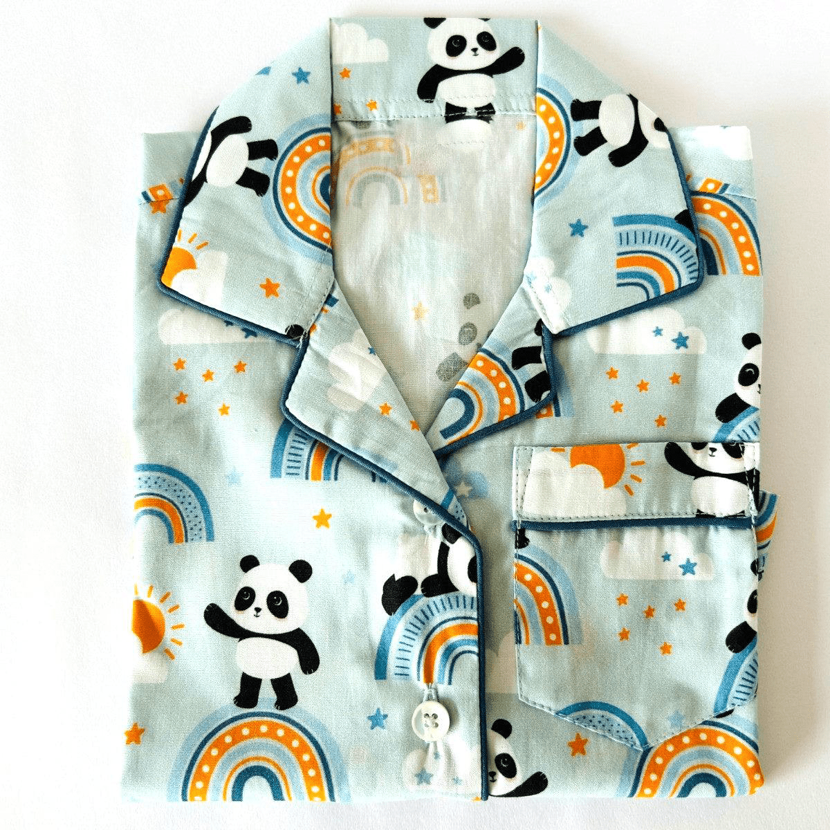 Sunshine Panda Night Suit - Little Slumber ClubLittle Slumber Club